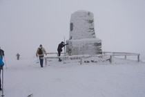 Krkonoše_pomník Hanče a Vrbaty